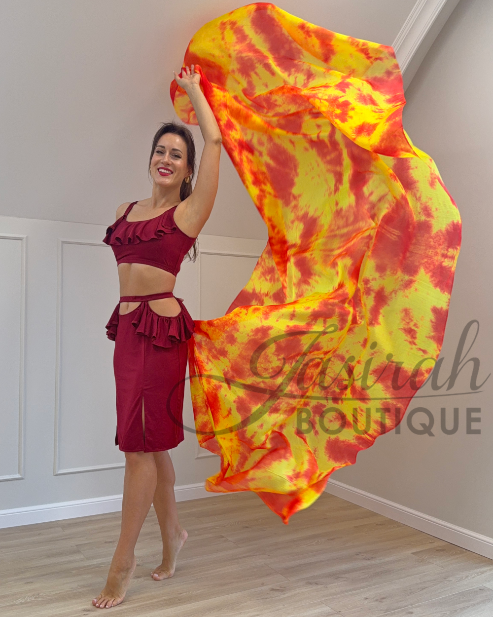 SILK VEIL – TIE DYE