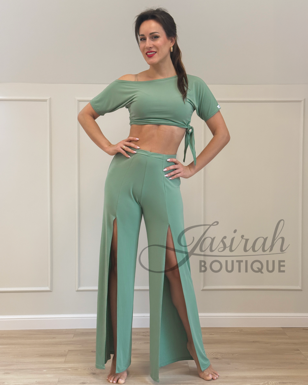 TRAINING SET “JAZZY” – MATCHA LATTE