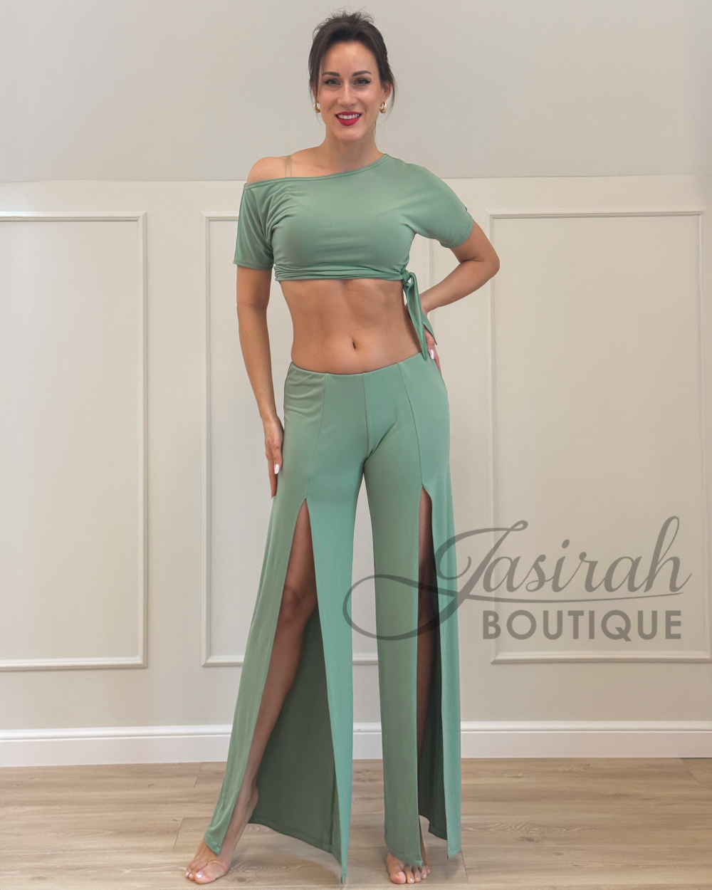 TRAINING SET “JAZZY” – MATCHA LATTE