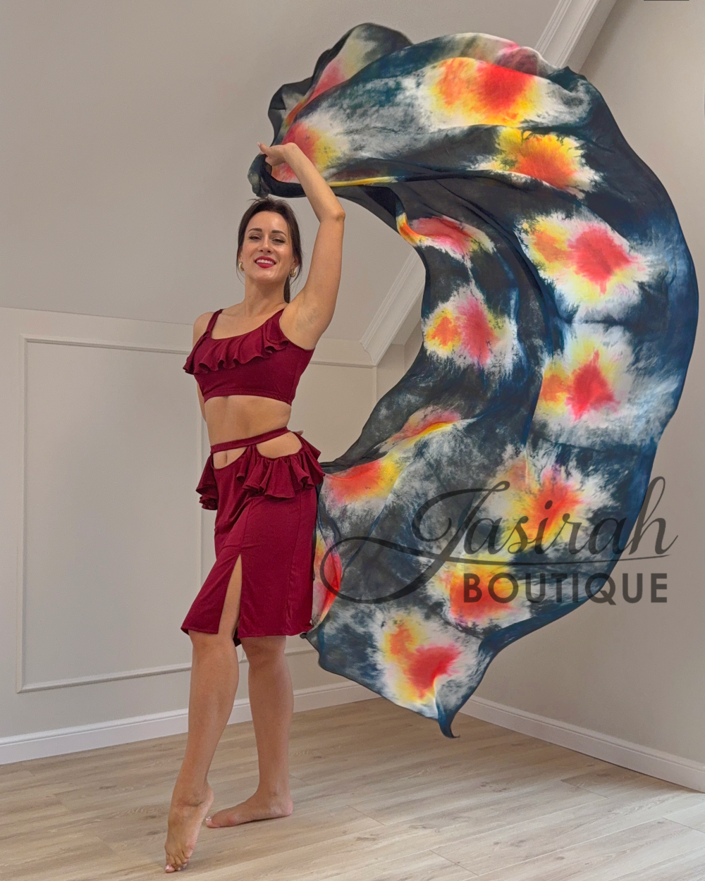 SILK VEIL – TIE DYE