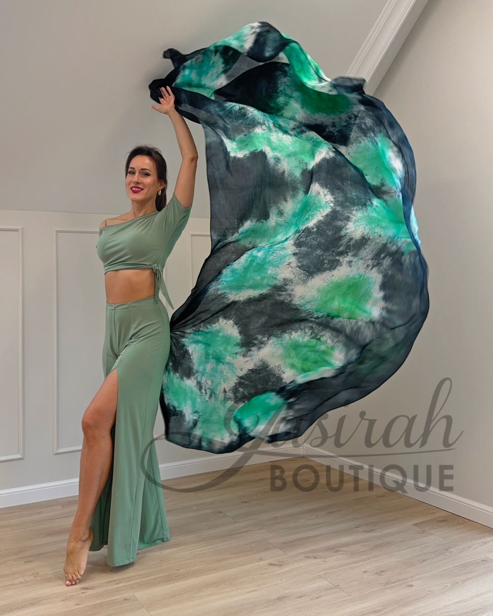 SILK VEIL – TIE DYE